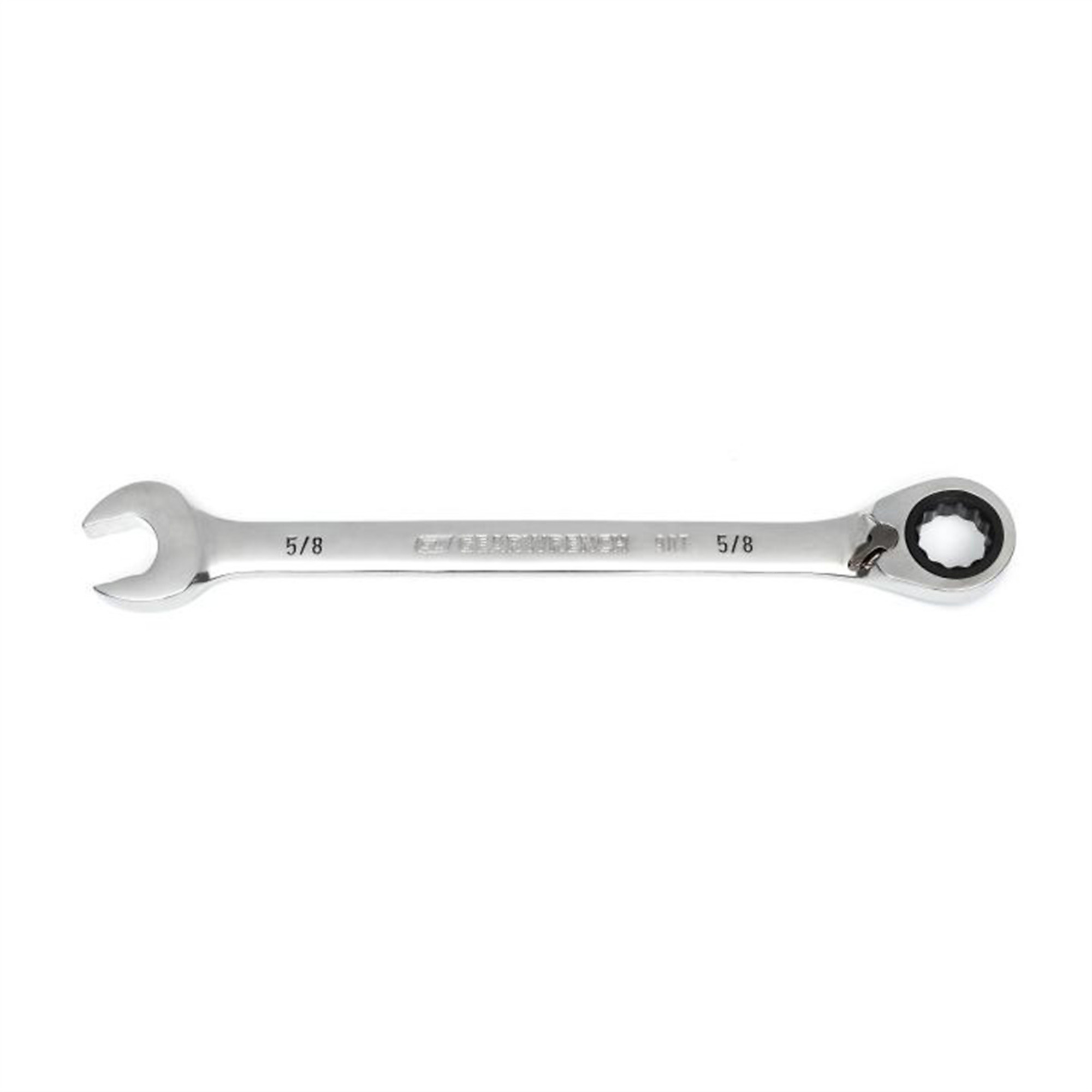 GearWrench Reversible Ratcheting Wrench — 5/8in., 90-Tooth, 12 Point, Model# KDT86647
